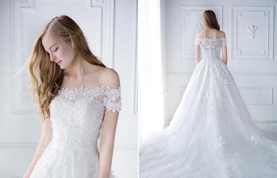 Digio Bride 蕾丝花边婚纱